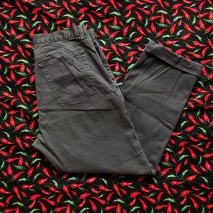 Grey skinny Banana republic jeans